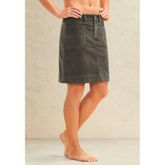Athleta Washed Velvet Skirt, Size 12 - Picture 1 of 6